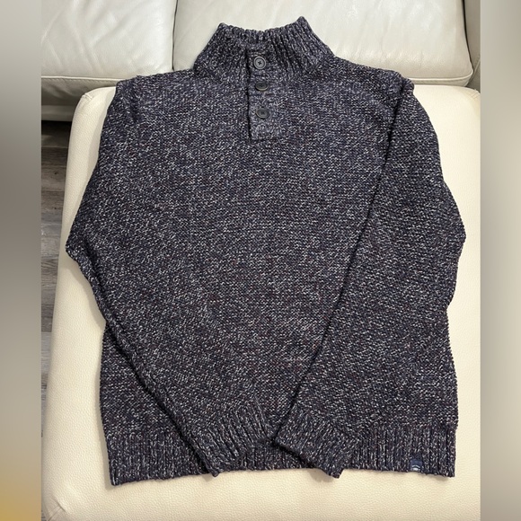 NWT - Fat Face Men's Wool Blended Half Neck Sweater - Size L - Picture 7 of 11